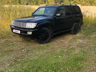2006 Toyota Land Cruiser 100 Series Рестайлинг 2, чёрный, 3050000 рублей, вид 1