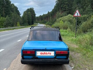 2007 Lada (ВАЗ) 2107, синий, 70000 рублей, вид 5