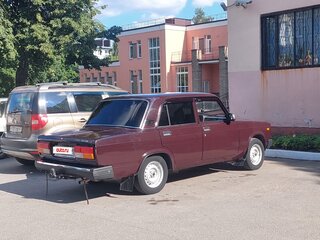 2008 Lada (ВАЗ) 2107, пурпурный, 290000 рублей, вид 1