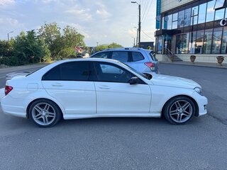 2012 Mercedes-Benz C-Класс 180 BlueEFFICIENCY III (W204) Рестайлинг, белый, 1080000 рублей, вид 2