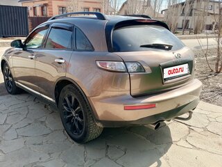 2007 Infiniti FX35 I (S50) Рестайлинг, коричневый, 850000 рублей, вид 3