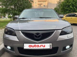 2006 Mazda 3 I (BK) Рестайлинг, серый, 645000 рублей, вид 4