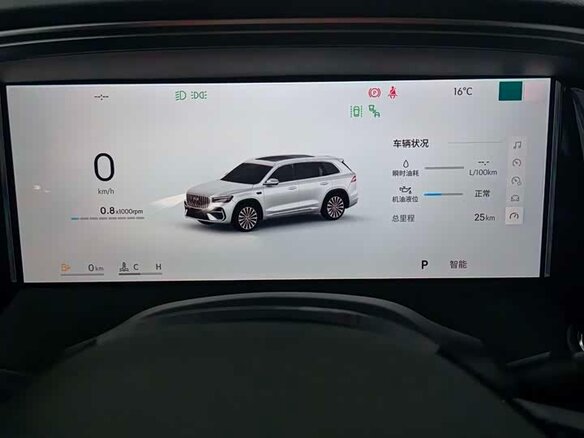 2025 Geely Monjaro (Xingyue L) I Рестайлинг 2 (China Market), белый - вид 9