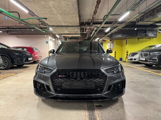 2019 Audi RS 4 IV (B9), серебристый, 5500000 рублей, вид 3