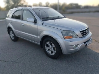 2008 Kia Sorento I Рестайлинг, серебристый, 1300000 рублей, вид 3