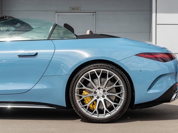 2024 Mercedes-Benz SL-Класс AMG 63 AMG IV (R232), голубой - вид 13