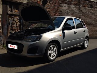2013 Lada (ВАЗ) Kalina II, серебристый, 560000 рублей, вид 1