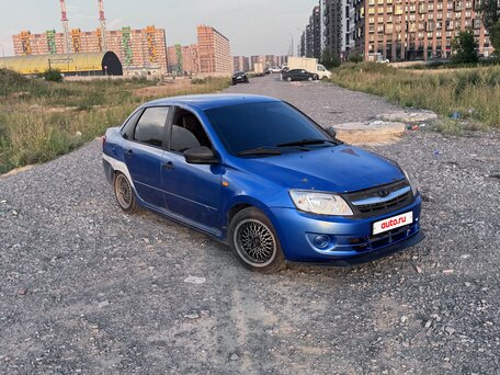 2017 Lada (ВАЗ) Granta I, синий, 330000 рублей, вид 3