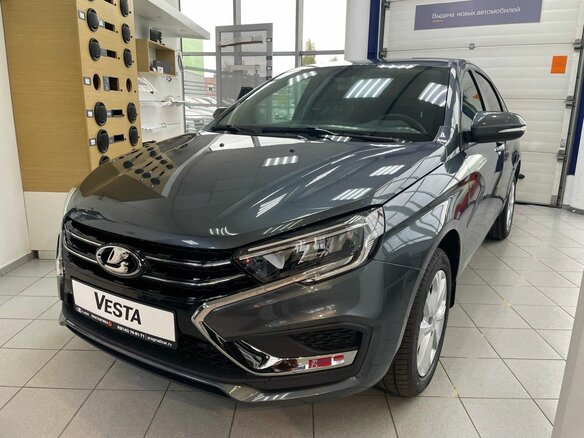 2026 Lada (ВАЗ) Vesta I Рестайлинг (NG), серый, 1862000 рублей - вид 2