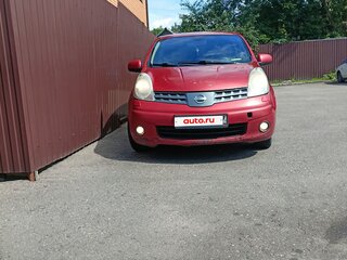 2008 Nissan Note I, красный, 360000 рублей, вид 2