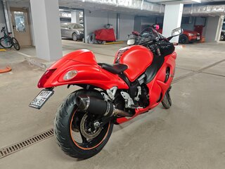 2008 Suzuki GSX 1300 R Hayabusa, оранжевый, 730000 рублей, вид 5