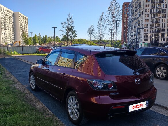 2008 Mazda 3 I (BK) Рестайлинг, красный, 600000 рублей - вид 14