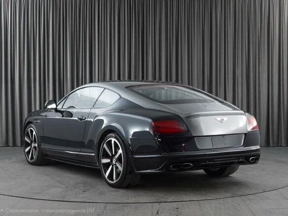 2016 Bentley Continental GT S II Рестайлинг, чёрный, 6299999 рублей - вид 2