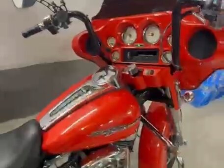 2007 Harley-Davidson Street Glide, красный, 575000 рублей, вид 3
