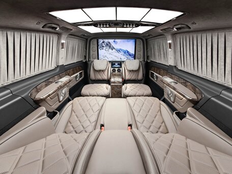 2026 Mercedes-Benz V-Класс Extra Long 300 d экстра длинный III (W447) Рестайлинг 2, чёрный, 22200000 рублей, вид 3