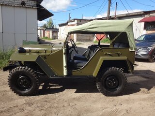 1947 ГАЗ ГАЗ 67, зелёный, 750000 рублей, вид 2