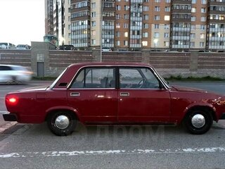 1995 Lada (ВАЗ) 2105, красный, 85000 рублей, вид 4