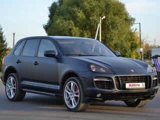 2008 Porsche Cayenne Turbo I Рестайлинг (957), чёрный, 1399000 рублей, вид 1