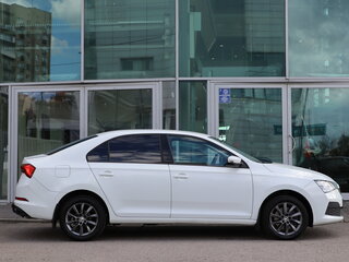 2020 Skoda Rapid I Рестайлинг, белый, 1370000 рублей, вид 4