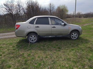 2012 Lada (ВАЗ) Granta I, серый, 420000 рублей, вид 4