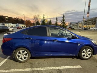 2011 Hyundai Solaris I, синий, 680000 рублей, вид 5