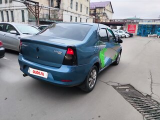 2010 Renault Logan I Рестайлинг, синий, 270000 рублей, вид 3