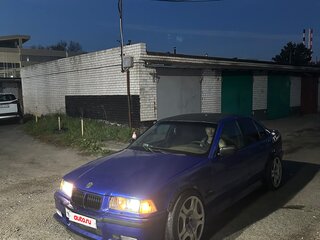 1993 BMW 3 серии 318i III (E36), синий, 240000 рублей, вид 2
