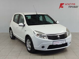 2012 Renault Sandero I, белый, 650000 рублей, вид 3