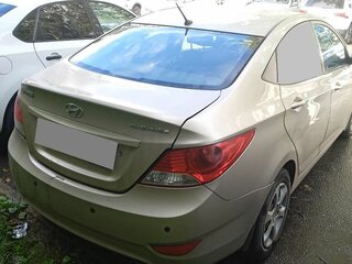 2011 Hyundai Solaris I, жёлтый, 564000 рублей, вид 5
