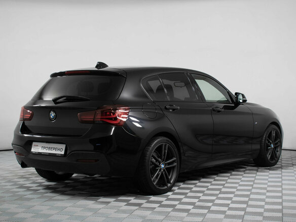 2018 BMW 1 серии 118i II (F20/F21) Рестайлинг 2, чёрный - вид 4