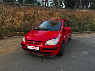 2004 Hyundai Getz I, красный, 440000 рублей, вид 2