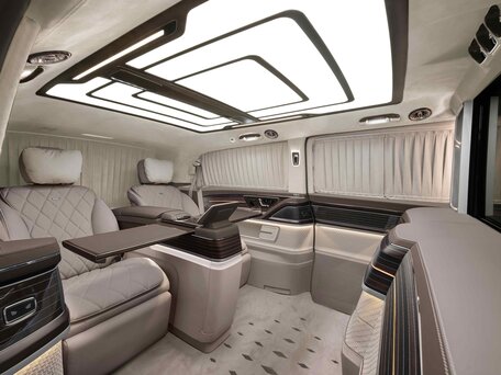 2026 Mercedes-Benz V-Класс Extra Long 300 d экстра длинный III (W447) Рестайлинг 2, чёрный, 49500000 рублей, вид 3