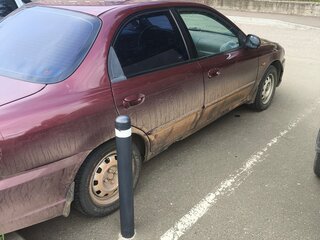 2006 Kia Spectra I Рестайлинг 2, красный, 215000 рублей, вид 2