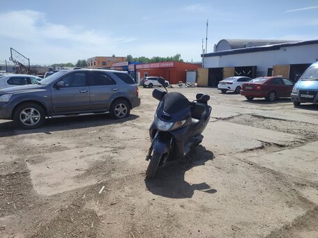 2000 Suzuki Burgman (SkyWave) 400, синий, 230000 рублей, вид 2