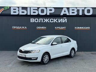 2019 Skoda Rapid I Рестайлинг, белый, 1270000 рублей, вид 1