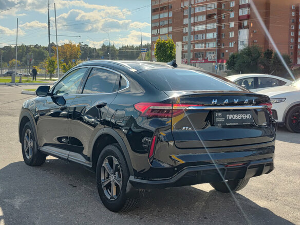 2023 Haval F7x I Рестайлинг, чёрный - вид 6