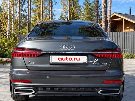 2020 Audi A6 45 TFSI V (C8), серый, 5200000 рублей, вид 3
