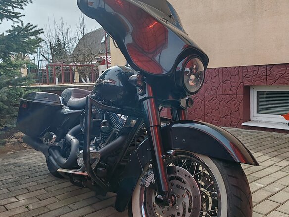 2006 Harley-Davidson Street Glide, чёрный, 561192 рублей - вид 4