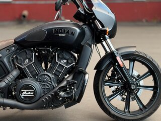 2023 Indian Scout, чёрный, 1390000 рублей, вид 4