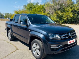 2019 Volkswagen Amarok I Рестайлинг, синий, 3300000 рублей, вид 4