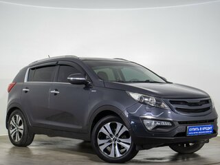 2011 Kia Sportage III, серый, 1349000 рублей, вид 1