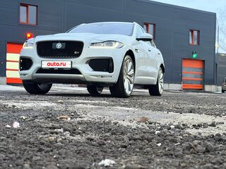 2016 Jaguar F-Pace I, белый, 2400000 рублей, вид 4
