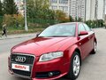 2007 Audi A4 III (B7), красный, 555000 рублей