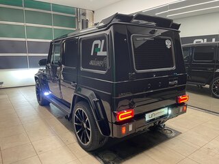 2008 Mercedes-Benz G-Класс AMG 55 AMG I (W463) Рестайлинг, чёрный, 3400000 рублей, вид 4