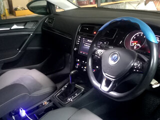 2014 Volkswagen Golf VII, синий, 1440000 рублей, вид 3
