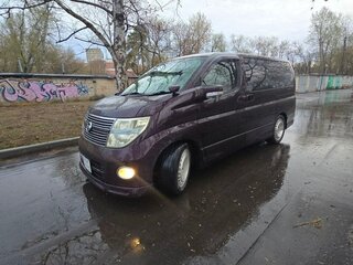 2008 Nissan Elgrand II (E51), фиолетовый, 1600000 рублей, вид 1