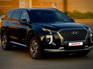 2022 Hyundai Palisade I, чёрный, 5740000 рублей, вид 3