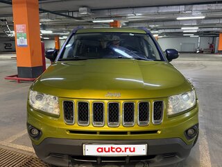 2012 Jeep Compass I Рестайлинг, зелёный, 895000 рублей, вид 2