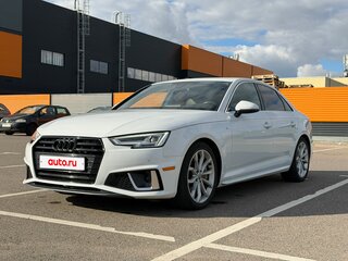 2019 Audi A4 V (B9), белый, 2527707 рублей, вид 1