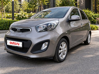 2014 Kia Picanto II, серый, 890000 рублей, вид 1
